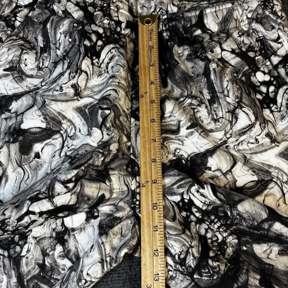 ZELLA Sweatpants Men's Medium Black White Design Jogger Gym+Training - Picture 6 of 8